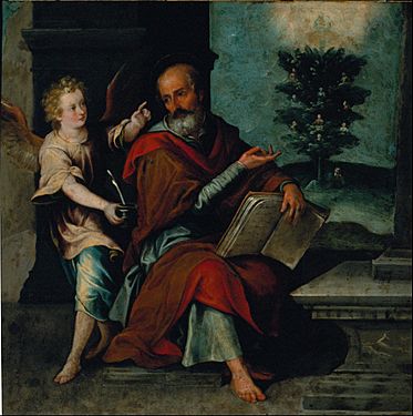 Baltasar de Echave Ibía - Saint Matthew - Google Art Project