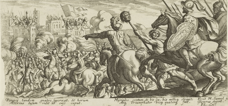 Battle of Munda (M. Merian)