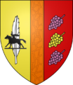Blason ville fr Montussan (Gironde)