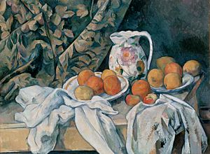 Archivo:Cézanne, Paul - Still Life with a Curtain