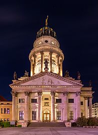 Catedral Francesa, Berlín, Alemania, 2016-04-22, DD 16-18 HDR