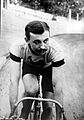 De beroemde Franse wielrenner Lucien Petit-Breton, onder andere winnaar van de Tour de France, SFA001012916