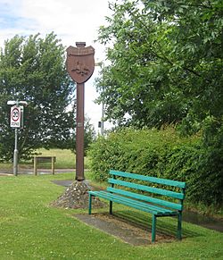 Duxford village sign.JPG