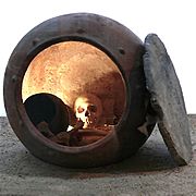Enterramiento argárico en tinaja