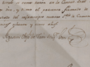 Firma de Agustín Rubín de Ceballos