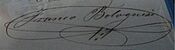 Firma de Francisco Bolognesi en 1859.jpg