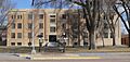 Grant County, Kansas courthouse from W 2