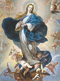 Archivo:Inmaculada Concepción, de Francisco Ignacio Ruiz de la Iglesia (Museo de Navarra)