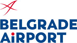 Logo of Belgrade Nikola Tesla Airport.svg