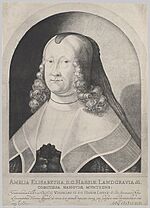 Archivo:Ludwig von Siegen - Portrait of Amelie Elisabeth von Hessen