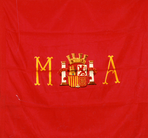 Archivo:Manuel Azaña (11-05-1936 a 03-03-1939) estandarte presidencial de la Segunda República Española