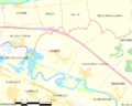 Map commune FR insee code 89480
