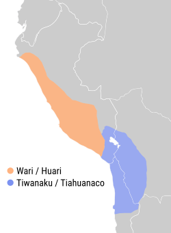 Map of Wari and Tiawaku.svg
