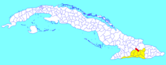 Mella (Cuban municipal map).png