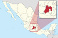 Mexico (state) in Mexico (zoom)