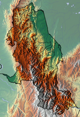 Archivo:Norte de Santander Topographic 2