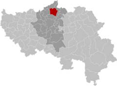 Oupeye Liège Belgium Map.svg