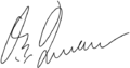 Pierre Trudeau Signature 2