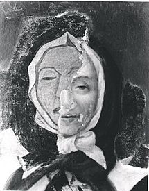 Archivo:Portrait de Marguerite Bourgeoys au cours de la restauration, septembre 1963