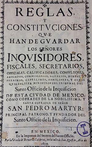 Archivo:Reglas y constituciones que han de guardar los inquisidores