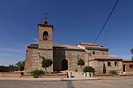 Archivo:Rielves, Iglesia parroquial de Santiago Apóstol, fachada principal
