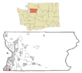Snohomish County Washington Incorporated and Unincorporated areas Brier Highlighted