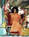Sri Sathya Sai Baba at Brindavan Ashram