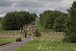 The Carrmire gate - Castle Howard - geograph.org.uk - 175976