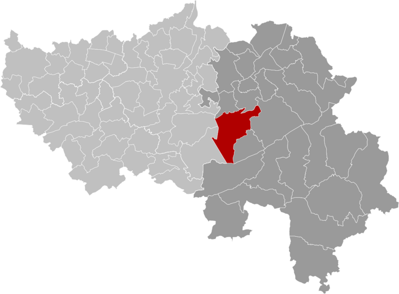 Theux Liège Belgium Map