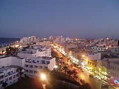 Вечерний Сусс - вид из номера 750 ElHana Beach 3* - panoramio