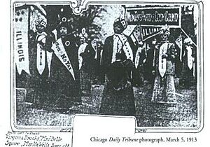 Archivo:1913 Chicago Daily Tribune photograph of Ida B. Wells