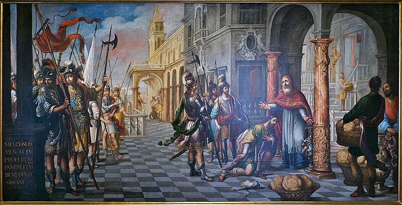 Abraham ante Melquisedec, Andrés Pérez