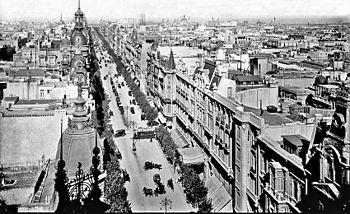 Archivo:Avenida de Mayo en 1911