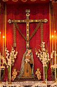 Capilla de la Cruz de Rodríguez Moure - Cruz titular