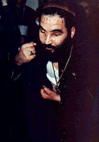 Clemente Domínguez y Gómez (later Pope Gregory XVII) during a mystical ecstacy (2).jpg