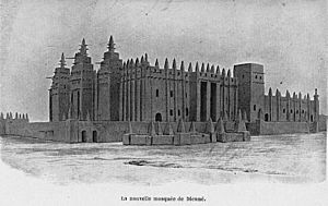Archivo:Djenne Mosque Dubois 1911