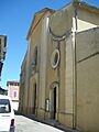 Facade église Jonquières