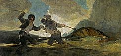 Francisco de Goya y Lucientes - Duelo a garrotazos.jpg