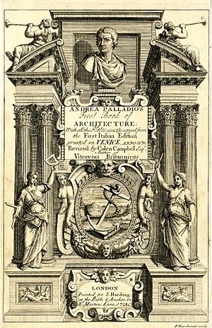 Archivo:Frontispiece Campbell's edition of Palladio's First Book of Architecture 1728