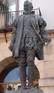 Archivo:Gandía - Monumento de San Francisco de Borja, IV Duque de Gandía 2