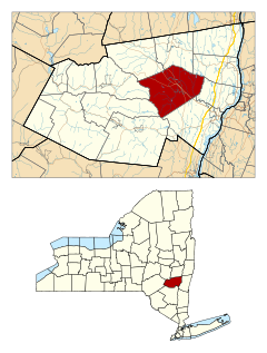 Greene County NY Cairo town highlighted.svg