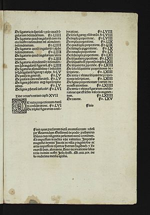 Archivo:Guillem de Podio Ars musicorum (1495), fol. 68r (colophon)