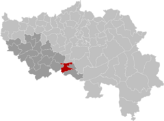 Hamoir Liège Belgium Map.svg