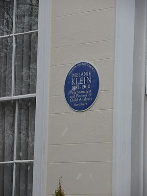 Archivo:Home of Melanie Klein in London, 42 Clifton Hill, Westminster, NW8