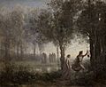 Jean-Baptiste-Camille Corot - Orpheus Leading Eurydice from the Underworld - 87.190 - Museum of Fine Arts