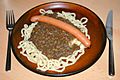 Linsen Spaetzle 2