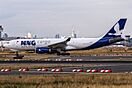MNG Airlines Airbus A330-243F (TC-MCZ) taxiing to Rwy18 for departing to Tekirdağ (TEQ) @ Frankfurt - Rhein-Main International (FRA).jpg