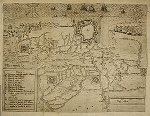 Archivo:Map of Ostend 1601