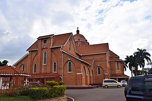 NAMIREMBE CATHEDRAL. side view