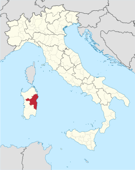Nuoro in Italy (as of 2016).svg